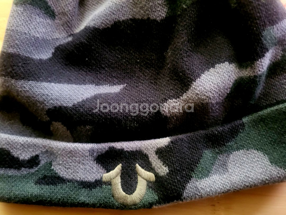 [미사용 새상품] 트루릴리젼 정품 카모 밀리터리 비니--1