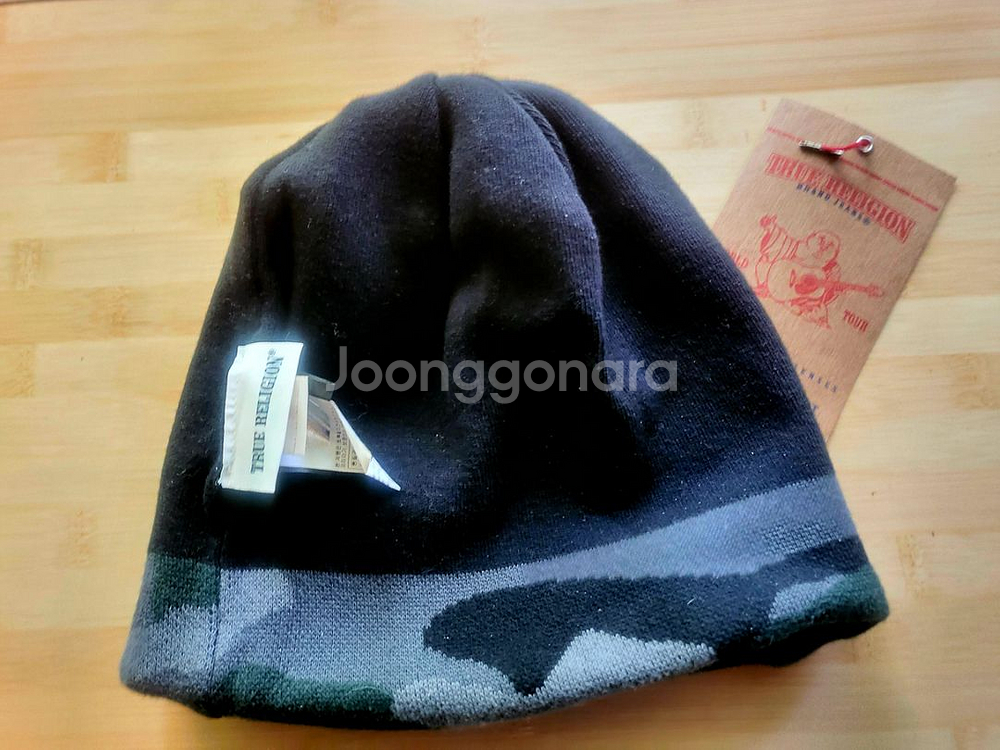 [미사용 새상품] 트루릴리젼 정품 카모 밀리터리 비니--4