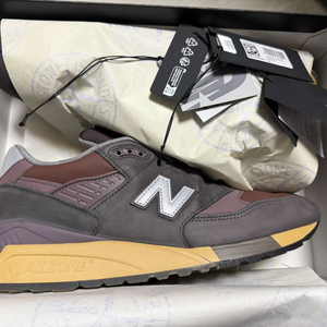 [290] 뉴발란스 x 스톤 아일랜드 998 메이드 인 USA 모브 딥 플럼