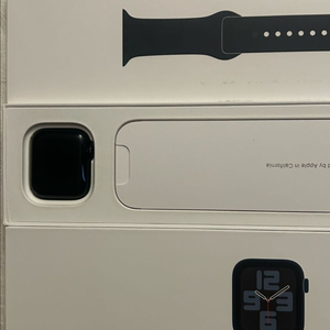 정품 애플워치 SE 2세대 40mm gps 미드나이트 이미지