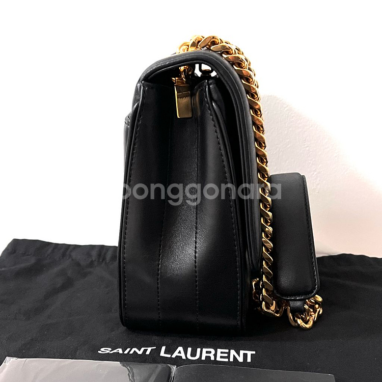 [A급/정품] 생로랑 비키 체인 크로스백 가방 블랙--3
