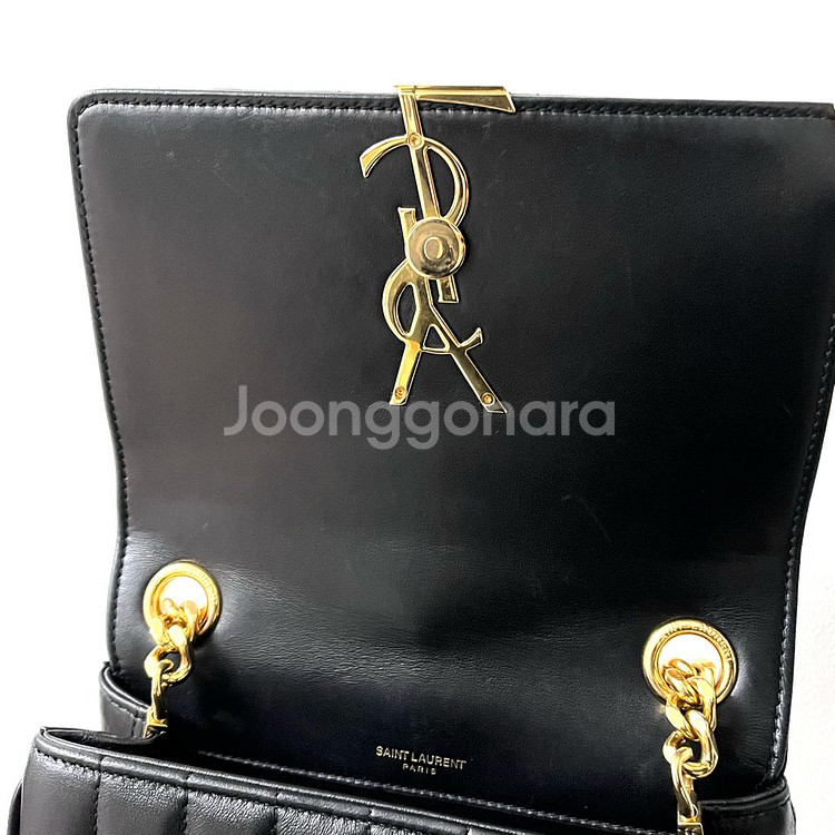 [A급/정품] 생로랑 비키 체인 크로스백 가방 블랙--6