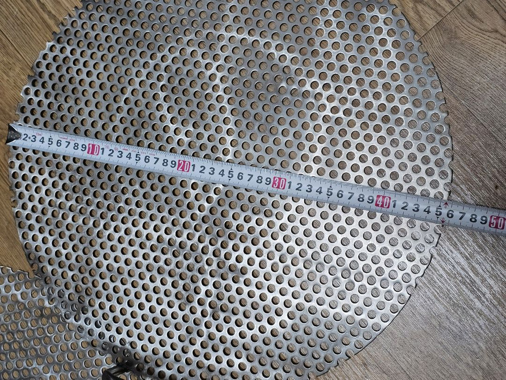 [캠핑용품] 원형 바베큐용 야외 석쇠 불판 고기판 이미지