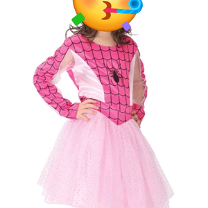 핑크 스파이더/M 할로윈 코스튬 의상 이미지