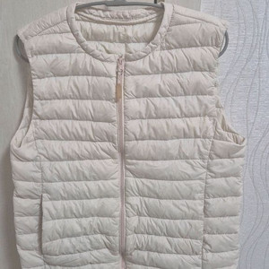 여아 다운패딩 조끼