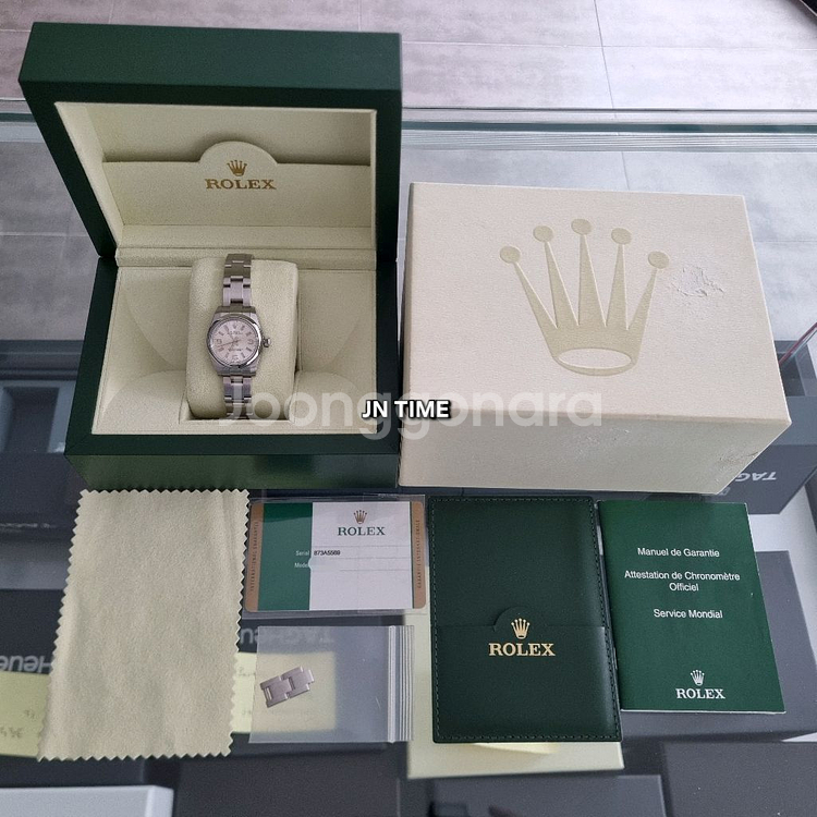 롤렉스 오이스터 퍼펙츄얼 26mm 여성용 176200(상품화 완료)--8