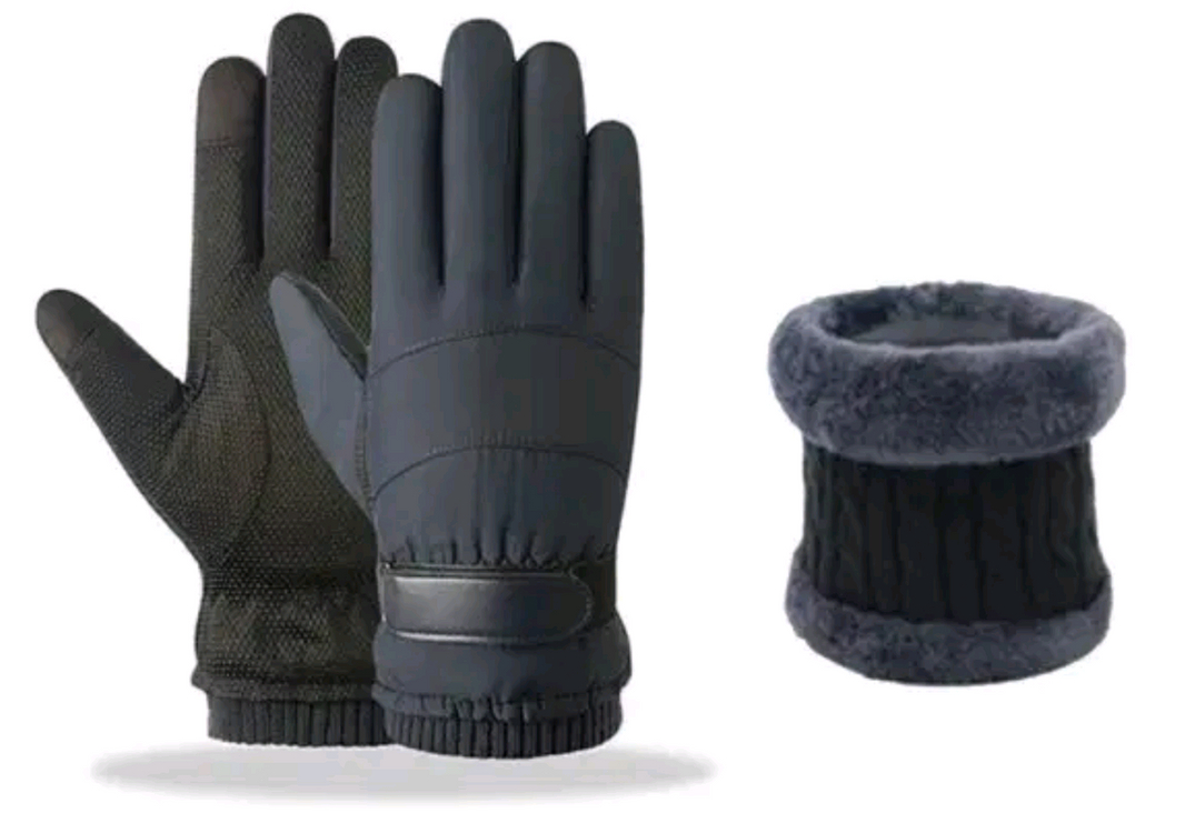 새상품 스마트 터치 방한 장갑 넥워머 2종 11500 택포--1