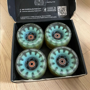 클라우드휠 스케이트보드 바퀴 세트