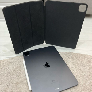 아이패드 프로 11인치 m1 256gb +애펜2+커버 이미지