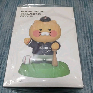 두산베어스 춘식이 피규어 미개봉
