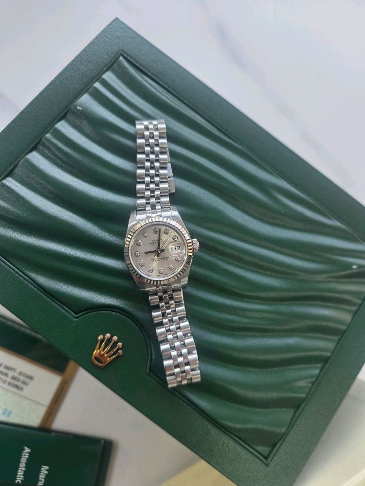 롤렉스26 텐포인트 신형 데이저스트 화이트골드 시계 이미지