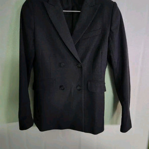 Theory 띠어리 더블 버튼 모직 자켓/총장64/가슴43/2싸이즈