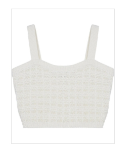 maje 마쥬 크롭 뷔스티에 니트 탑 2 사이즈 정품--2