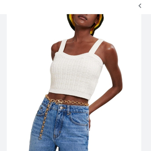 maje 마쥬 크롭 뷔스티에 니트 탑 2 사이즈 정품