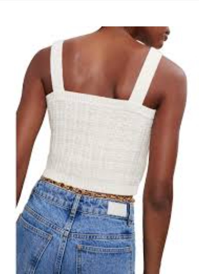 maje 마쥬 크롭 뷔스티에 니트 탑 2 사이즈 정품--1