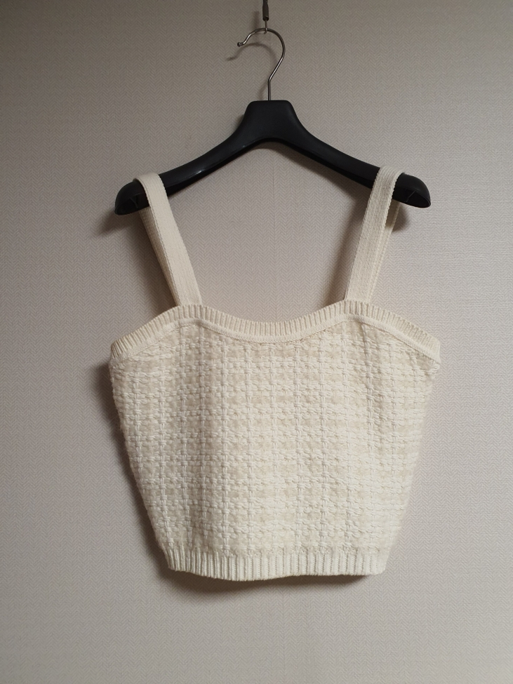 maje 마쥬 크롭 뷔스티에 니트 탑 2 사이즈 정품--4