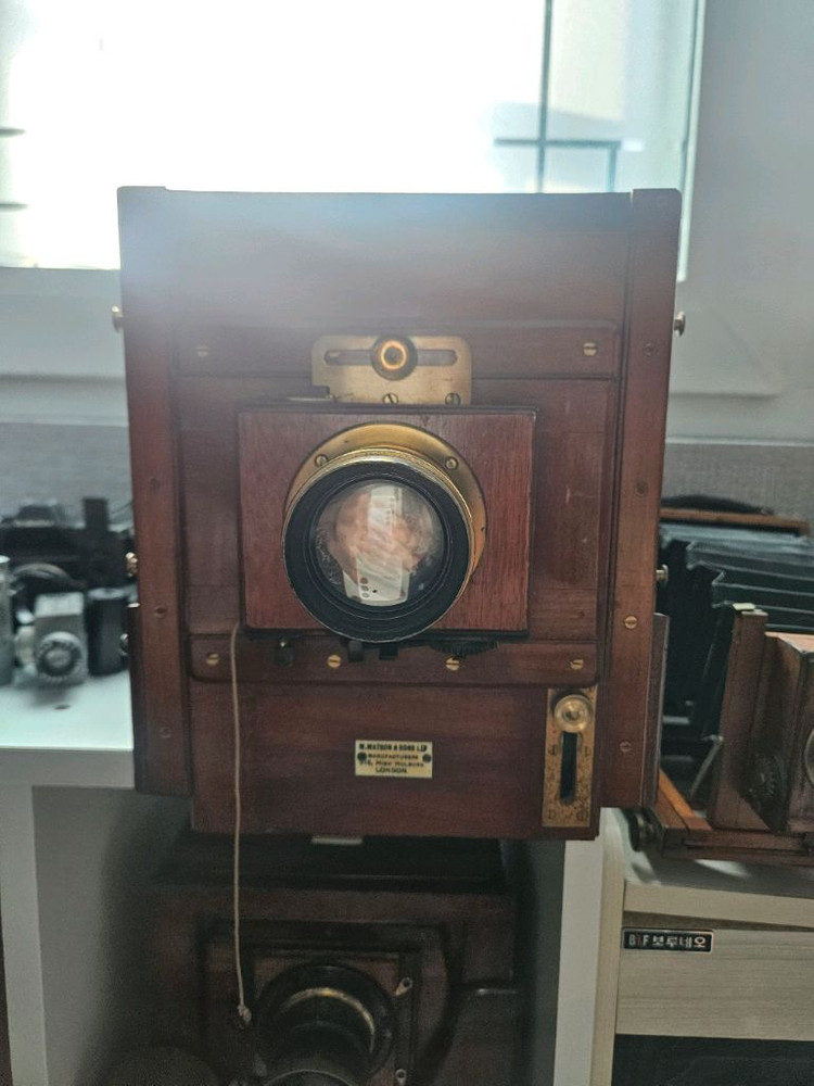 빈티지 대형 필름카메라--3