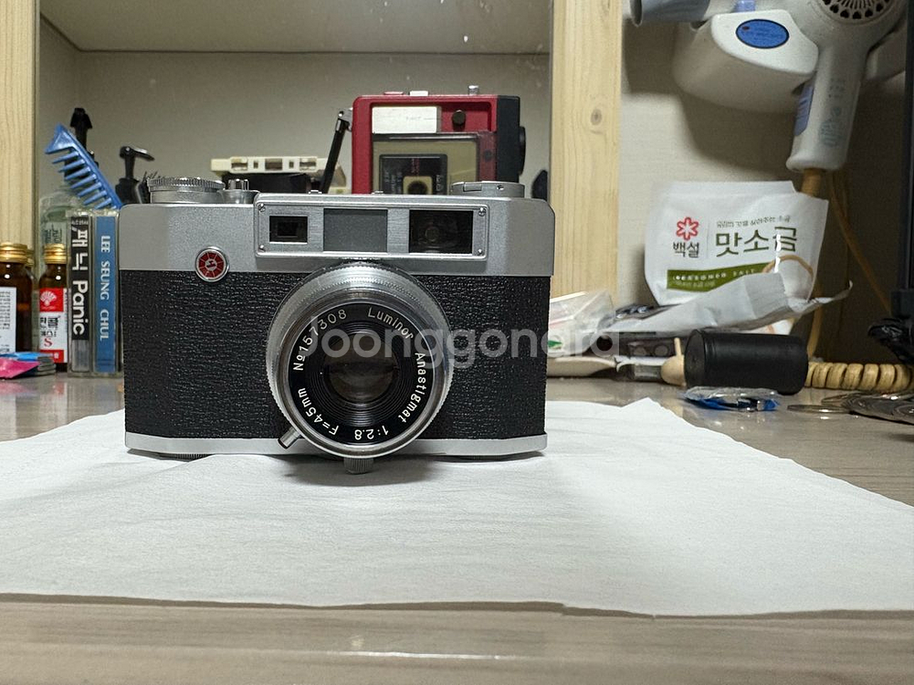 pal M4 필름카메라 + 루미나르 45mm f2.8 렌즈--5