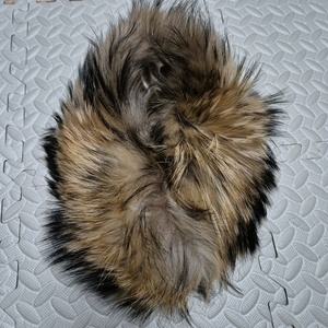 진도 모피 라쿤퍼 목도리 이미지