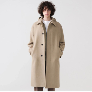 STCO 남성 울코트 롱코트 XL 베이지