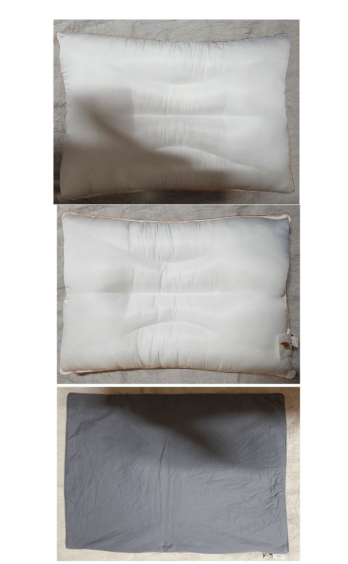 이브자리 듀폰 레이언2 베개솜 L 사이즈 & 오가닉 베개커버 L 팝니다--6