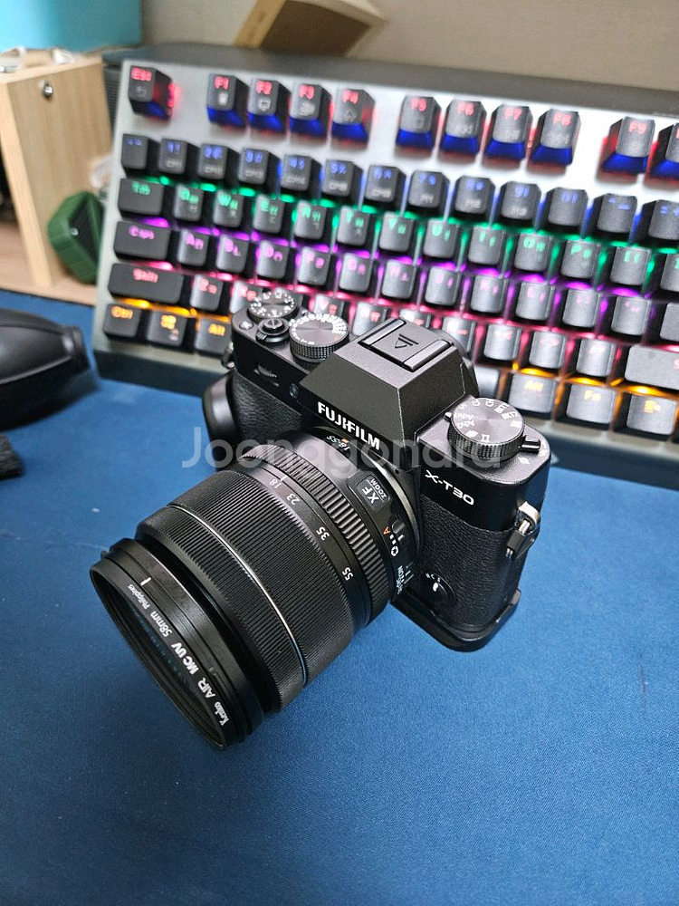 미러리스 카메라 + 18-55mm 렌즈 세트--4