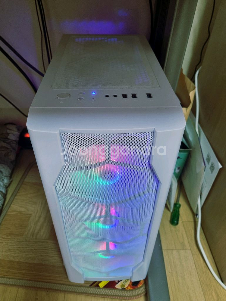 컴퓨터본체5700x3d+LG27모니터--2