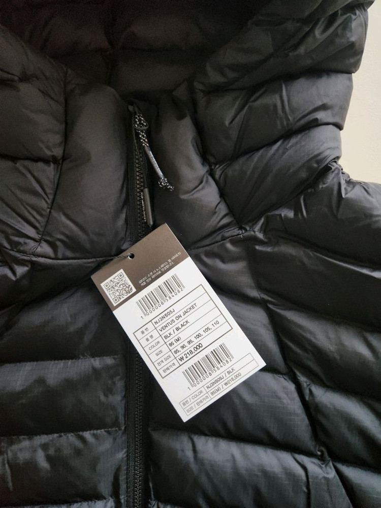 노스페이스 벤투스온경량 패딩점퍼 95--1