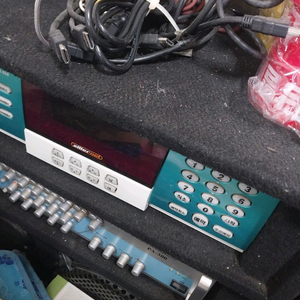 옛날 태진 노래방 기계 세트