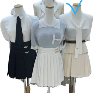 수입의류 세트 스커트 니트 판매해용 구경오세용