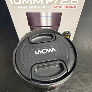 라오와 렌즈 Laowa 10mm f/2.8 Zero-D 니콘 Z마운트 판매합니다.