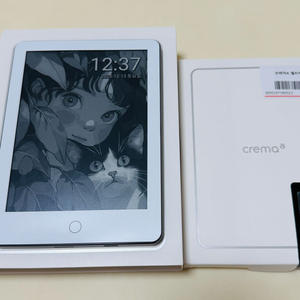 11월 구매 신품 크레마A 전자책 리더기 + 젤리케이스