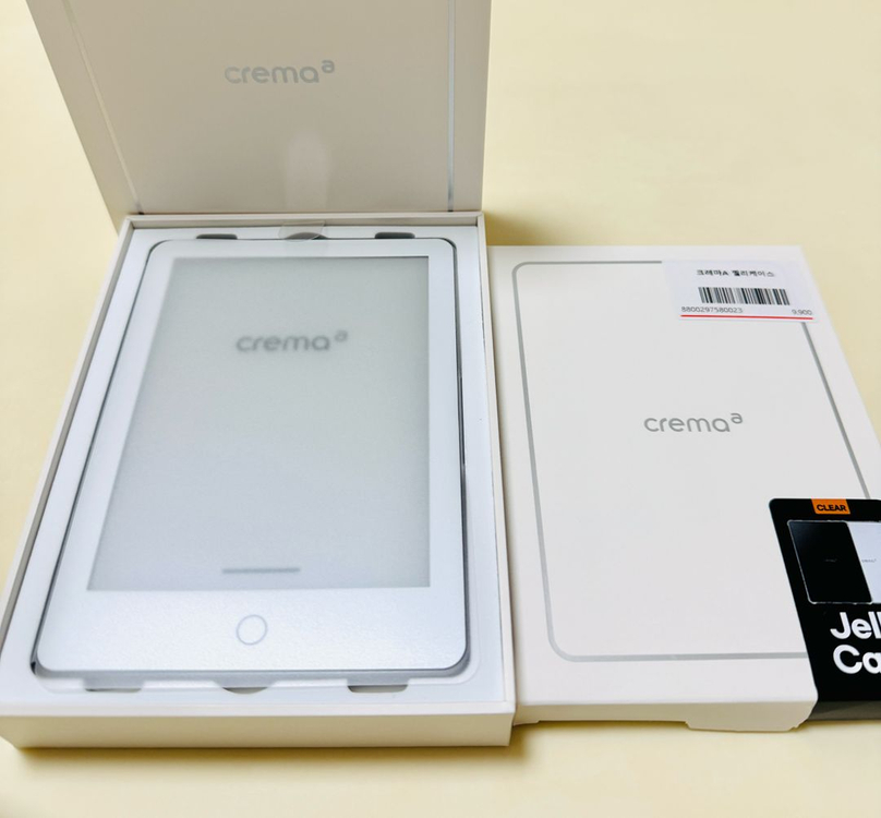 11월 구매 신품 크레마A 전자책 리더기 + 젤리케이스--4