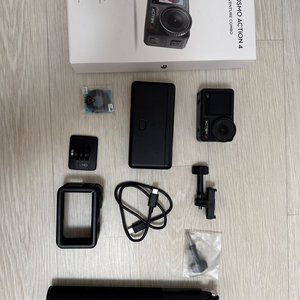 DJI 오즈모 액션4 어드벤처 콤보 + 텔레신 넥마운트2 등 기타 악세사리