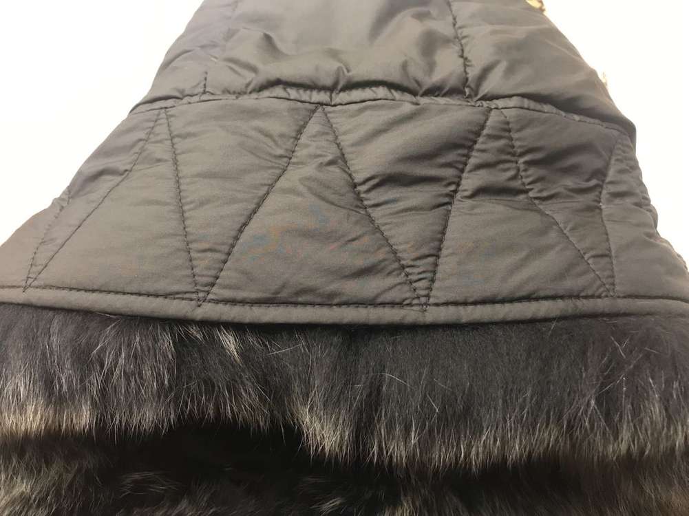 구스80%여성 구스 롱패딩 리얼 폭스퍼 블랙--3