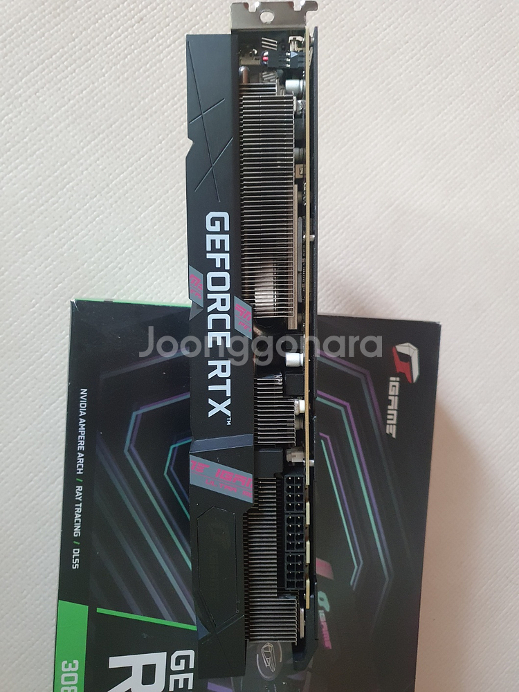 COLORFUL iGAME 지포스 RTX 3080 Ultra OC 10GB LHR-V 택포 45만--1