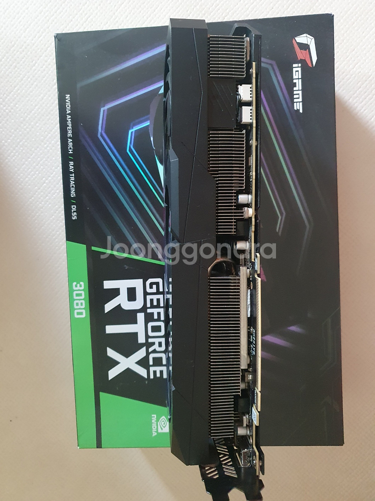 COLORFUL iGAME 지포스 RTX 3080 Ultra OC 10GB LHR-V 택포 45만--4