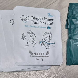 소중한습관 아기엉덩이피니셔 패드형 + 나무숨 천연 비데용 물티슈