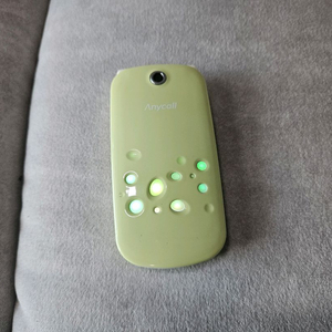 KT 조약돌폰 연두색상 A급 피처폰 폴더폰