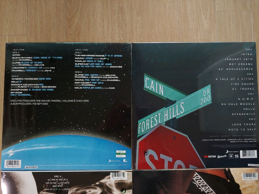 LP 엘피 / 바이닐 Vinyl / part.2 Hiphop 힙합--1