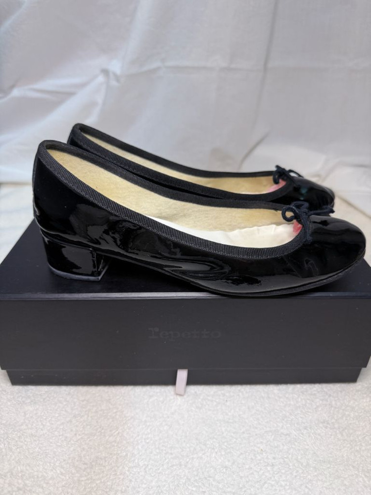 레페토 까미유 블랙 유광 37사이즈--1