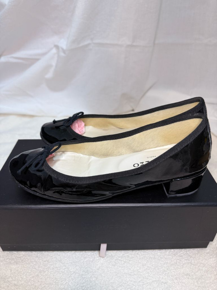 레페토 까미유 블랙 유광 37사이즈--2