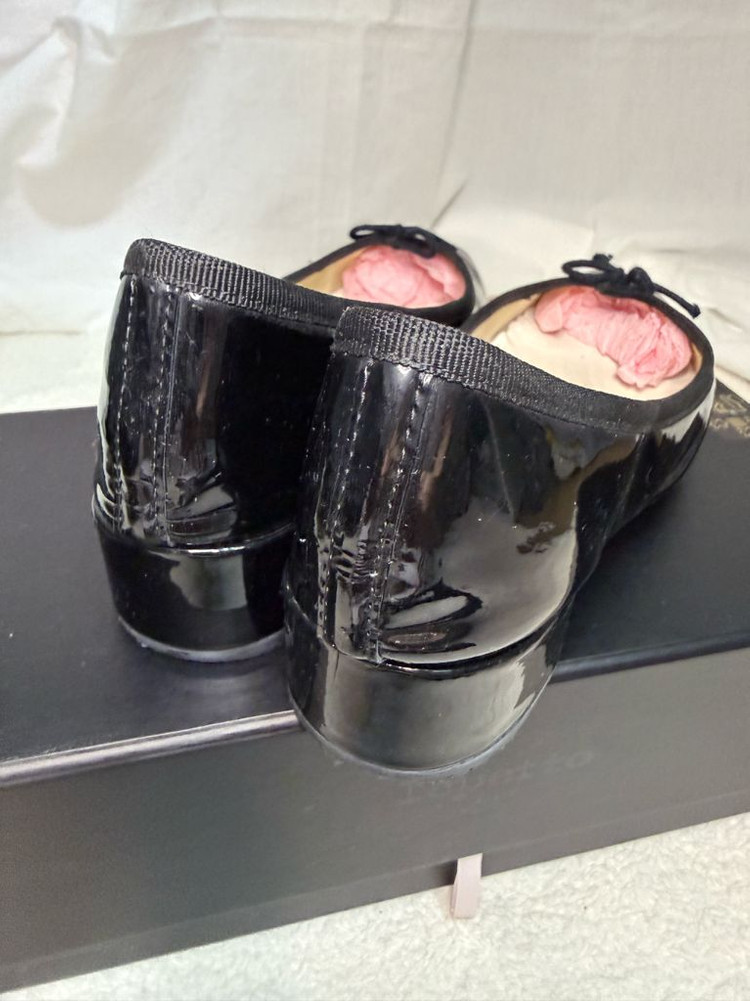 레페토 까미유 블랙 유광 37사이즈--3