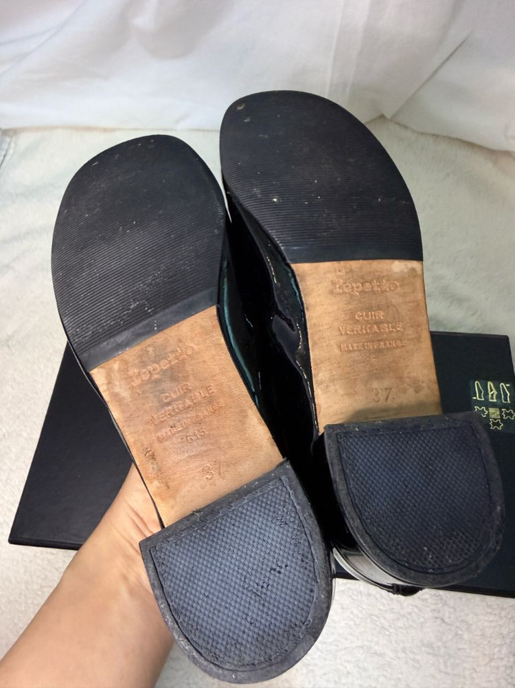 레페토 까미유 블랙 유광 37사이즈--4