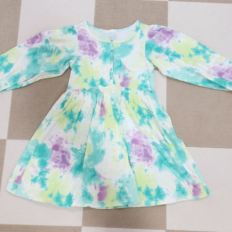 Justice 타이 다이 원피스 2종 140정도--2