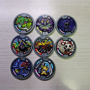 요괴워치 일반메달 8개 일괄