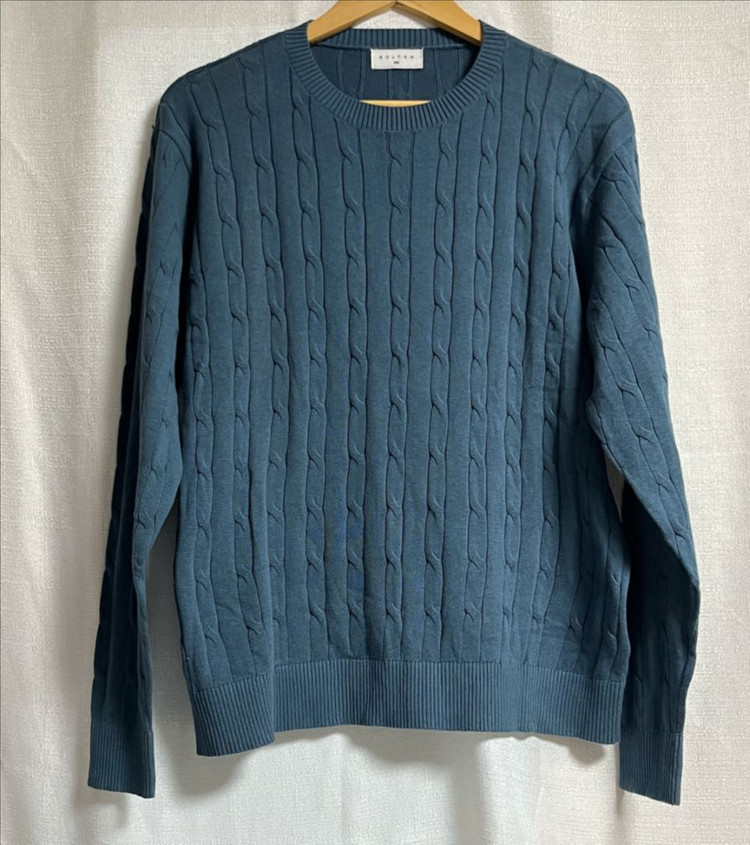 공용 KUJTEN 쿠즈텡 케이블 니트 100 사이즈 이미지