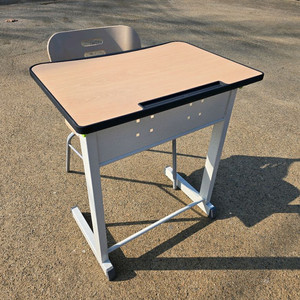 신품상판 학원책상세트 와이드책상세트 학원책걸상 이미지