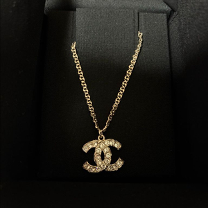 [미사용][정품]샤넬 CC로고 진주 목걸이 네크리스