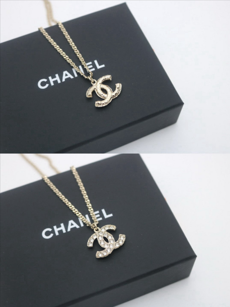 [미사용][정품]샤넬 CC로고 진주 목걸이 네크리스--3